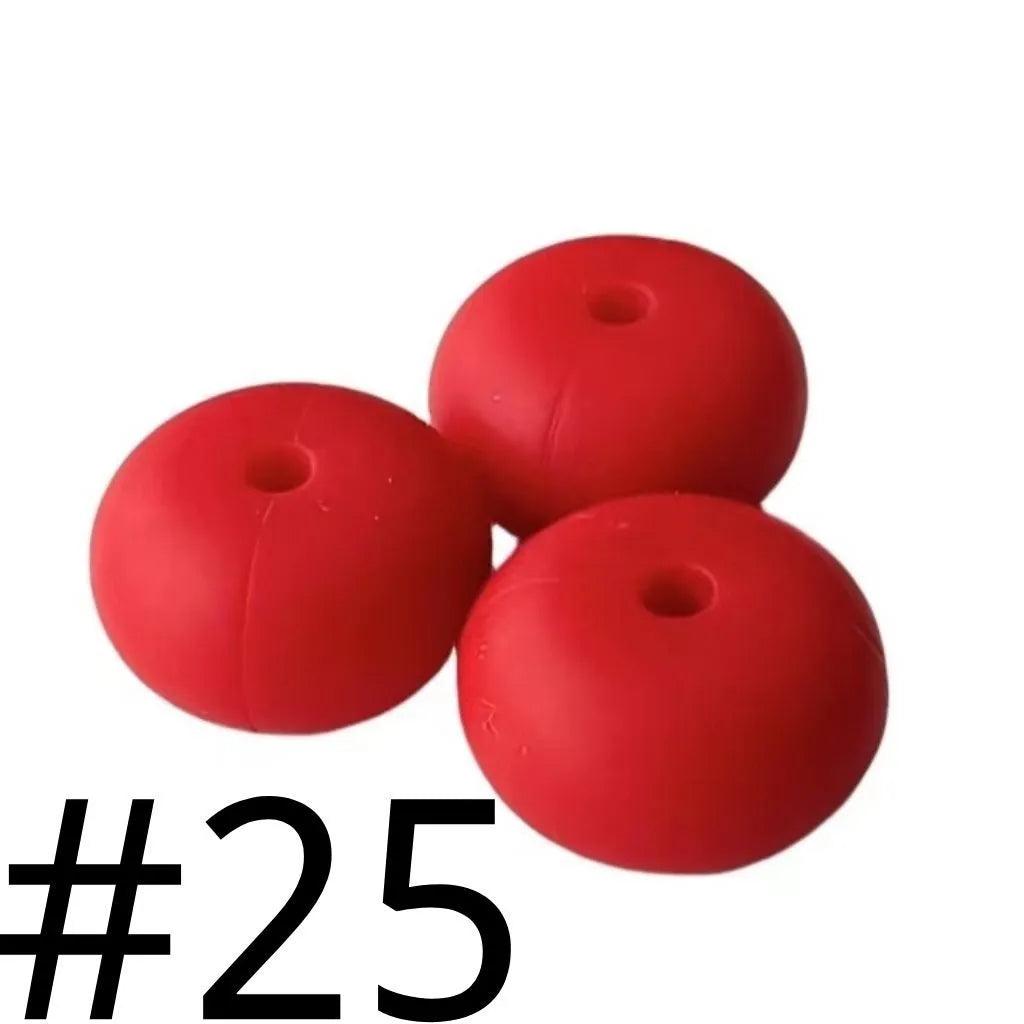 Silicone Wheel Beads Abacus Beads