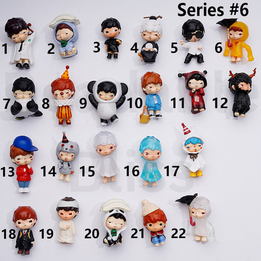 Cute Blind Box Hiron Pop Mar Series  Figures Jewelry Accessories (No Hole)