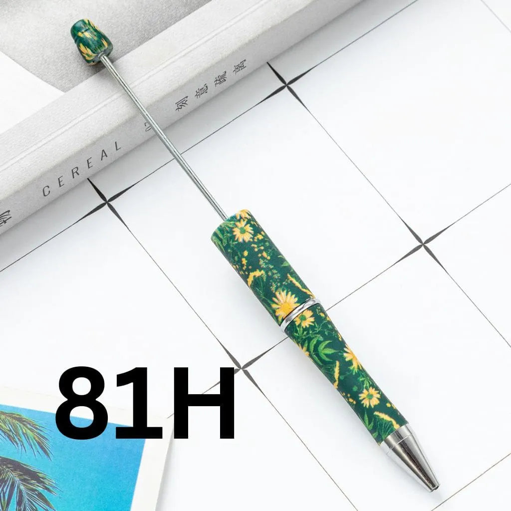 Random Mix Printed Beadable Pens