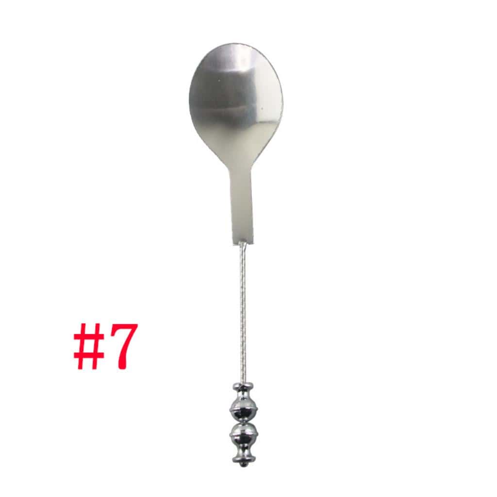 Beadable Corkscrew Bottle Opener, Envelope Opener, Cheese Butter Knife, Dessert Spoon, Fork, Teaspoon, Grill Utensils