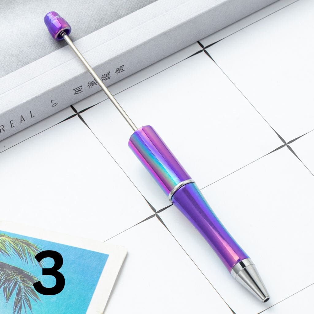 Beadable Pens with UV Coating - Beaded Pens UV Finish, Please Read the Description