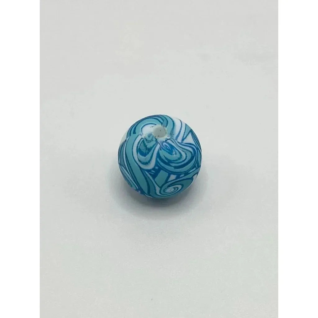 Printed Silicone Beads 15 mm