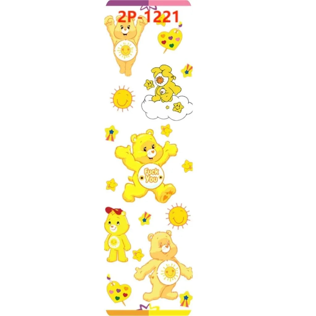 UV DTF Pen Wraps for Custom Pens, Sticker Decals, 111 mm by 32 mm (4.37'' by 1.25'')