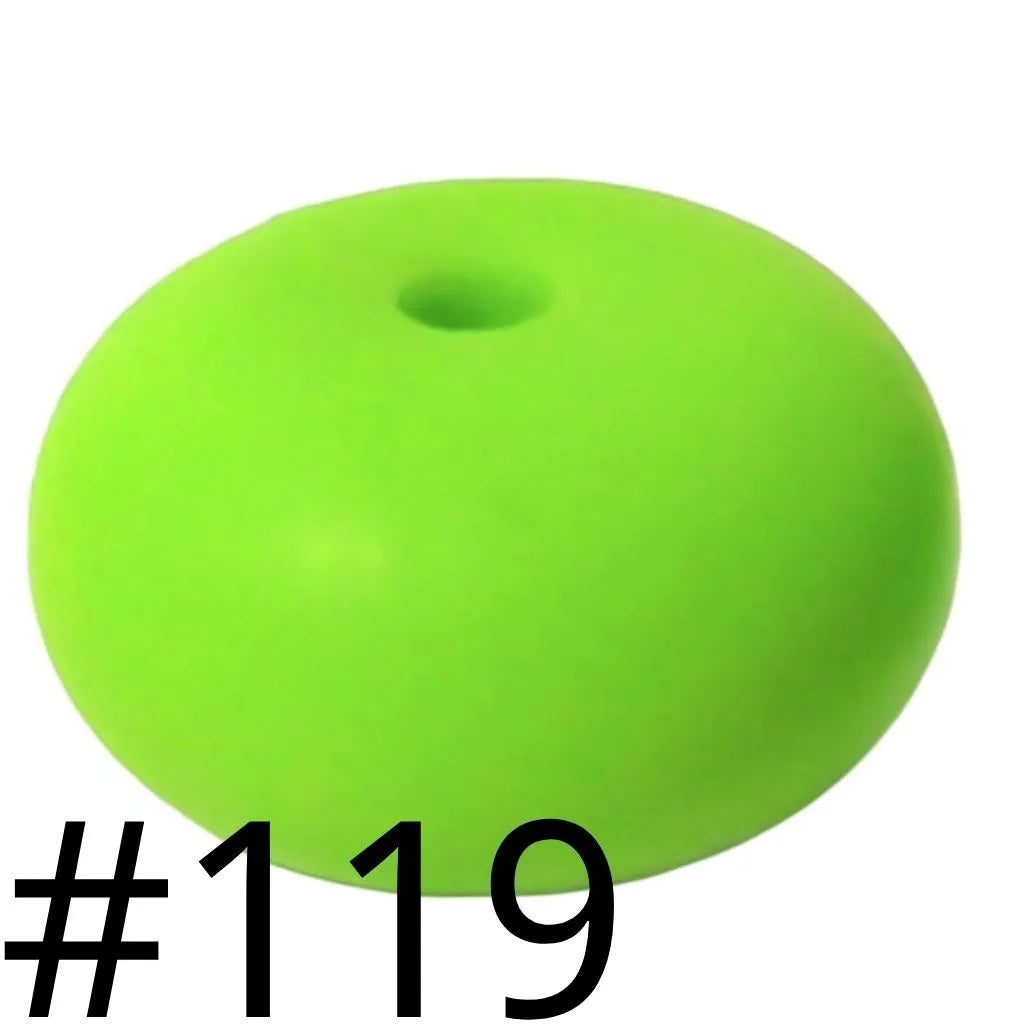 Silicone Wheel Beads Abacus Beads