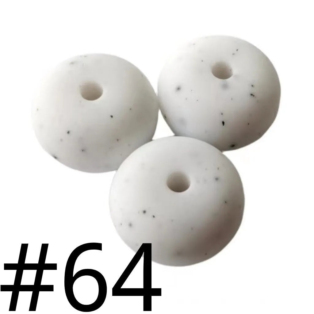 Silicone Wheel Beads Abacus Beads