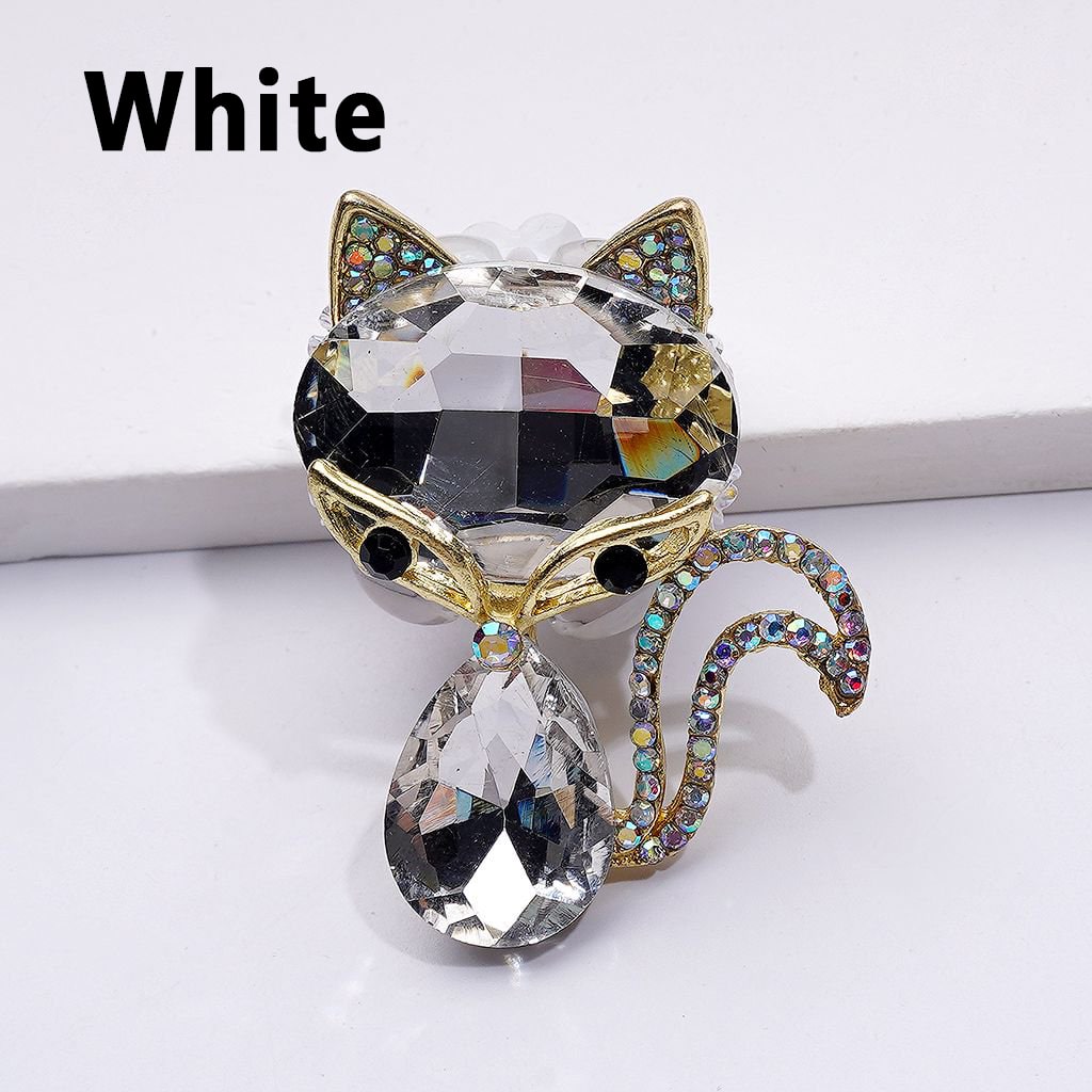 Bling Bling Fancy Gold Alloy Fox with Shiny Rhinestones White Pearls Cute Flowers Snowflakes Hearts Butterflies Clay Beads, Around 46*32*26MM