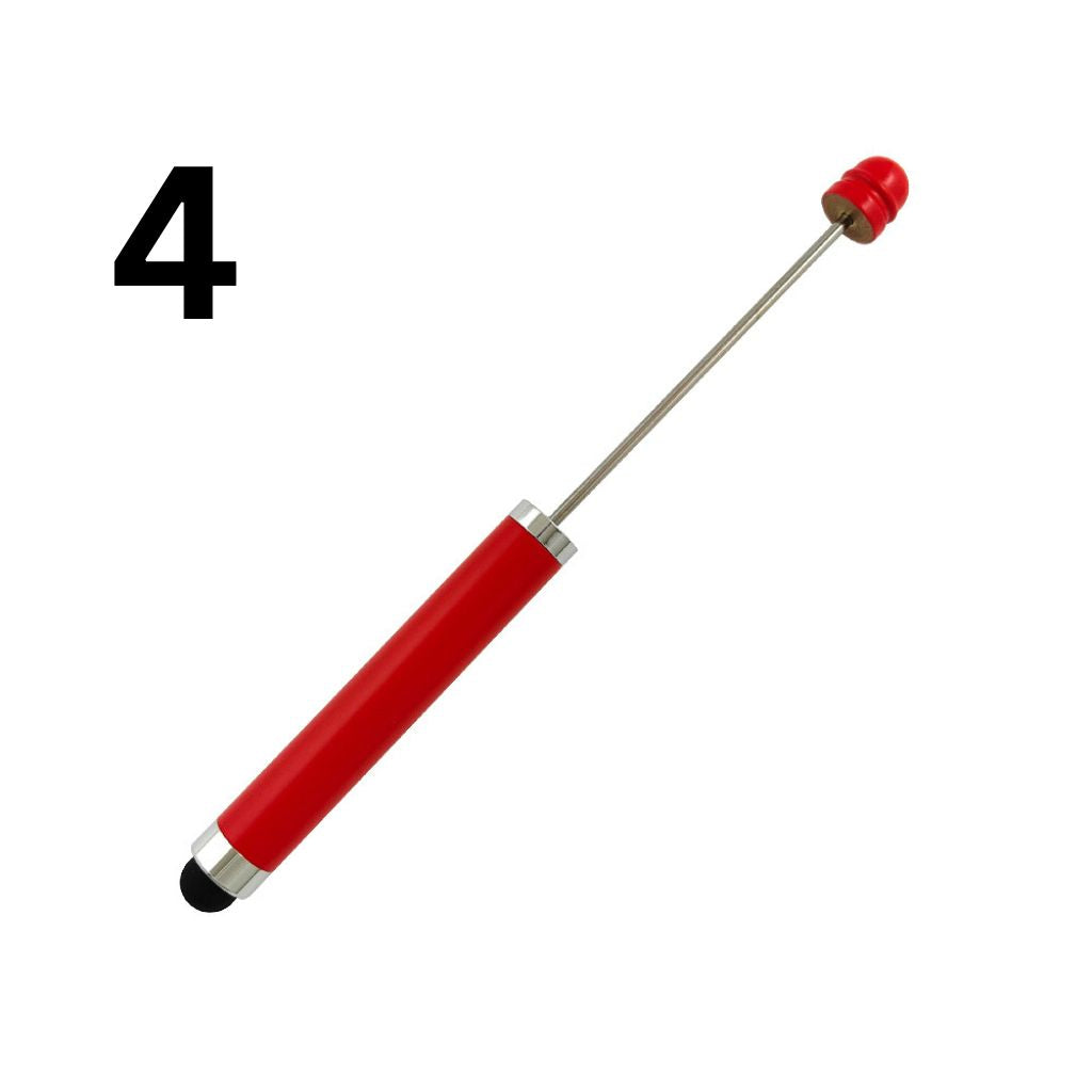 Metal Beadable Stylus Pens, Printed and in Solid Colors, Touch Screen Pens for Smart Devices