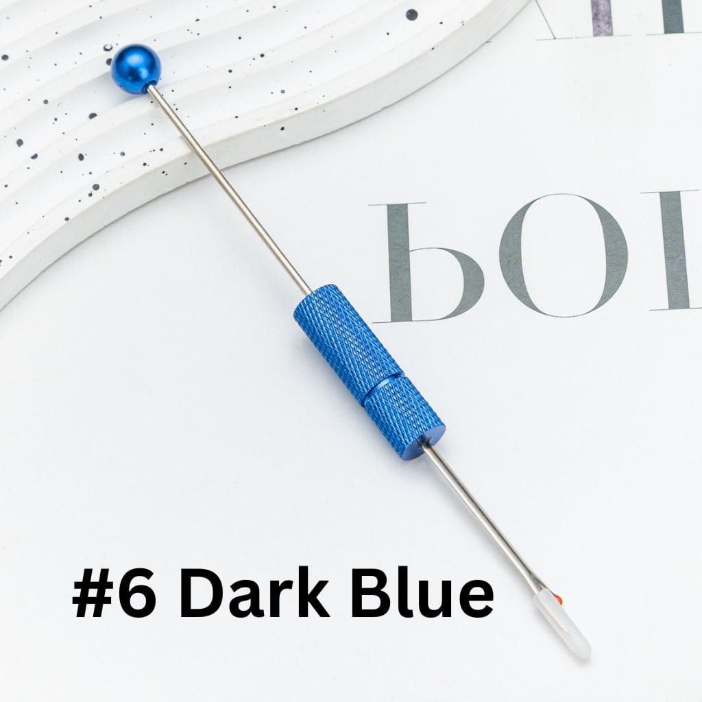 Metal Beadable DIY Seam Ripper, Thread Remover, Stitch Unpicker, Thread Cutter, Wire Picker in Solid Colors, 142mm