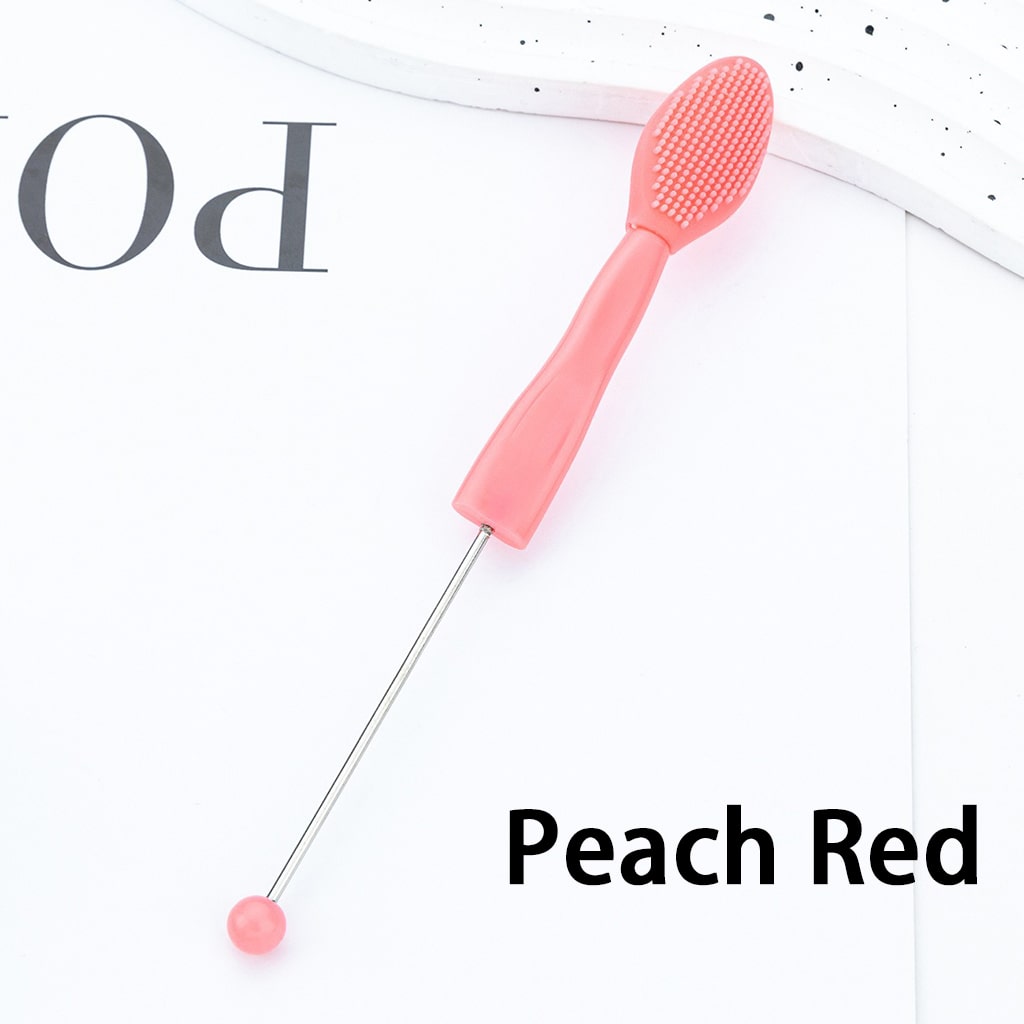DIY Beadable Multifunctional Cleaning Brush in Solid Color 156MM