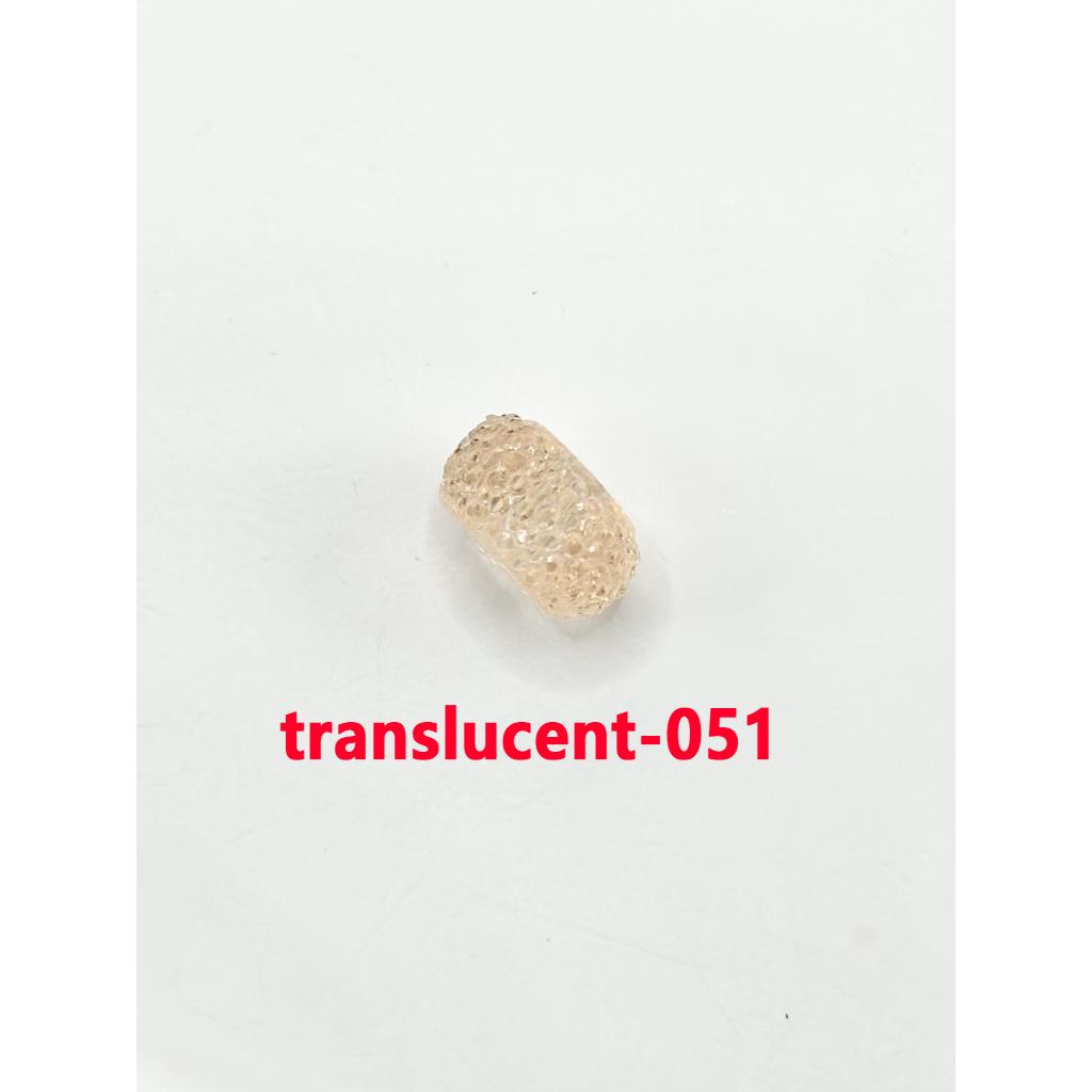Colorful Wheel Acrylic Beads with Sugar Spacer Texture on Side, 12mm