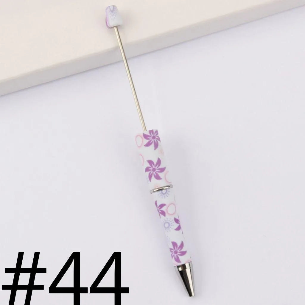 Random Mix Printed Beadable Pens