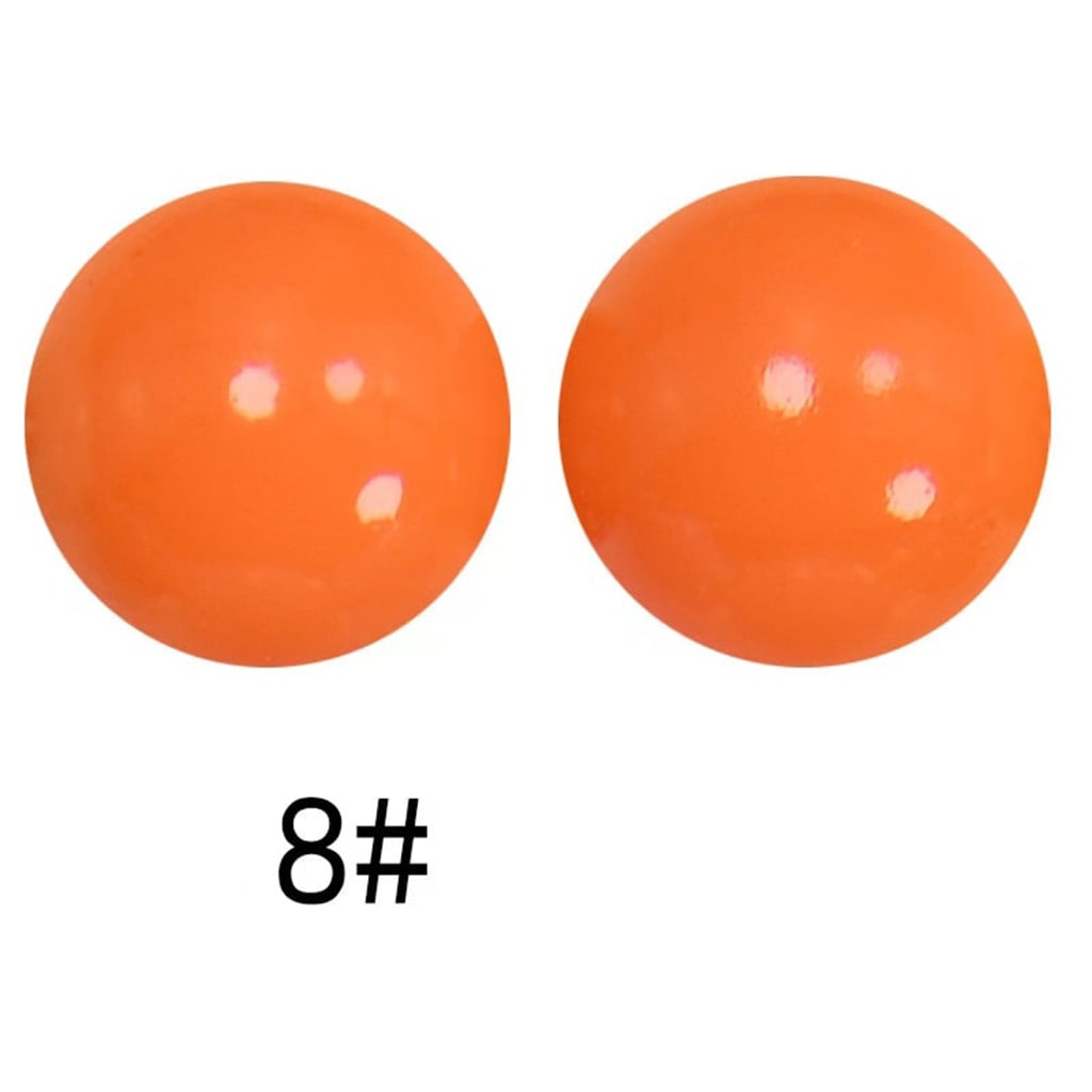 Extra Glossy Opal Silicone Beads, Solid Color, 15mm