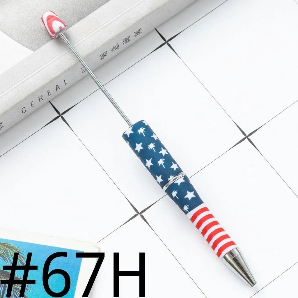 Random Mix Printed Beadable Pens