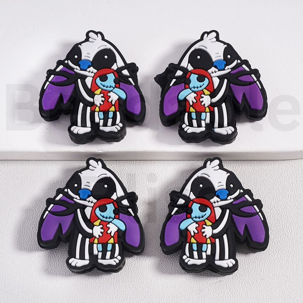 Silicone Focal Beads Cute Stitc Holds Sall