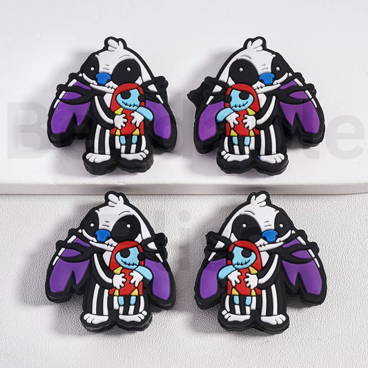 Silicone Focal Beads Cute Stitc Holds Sall