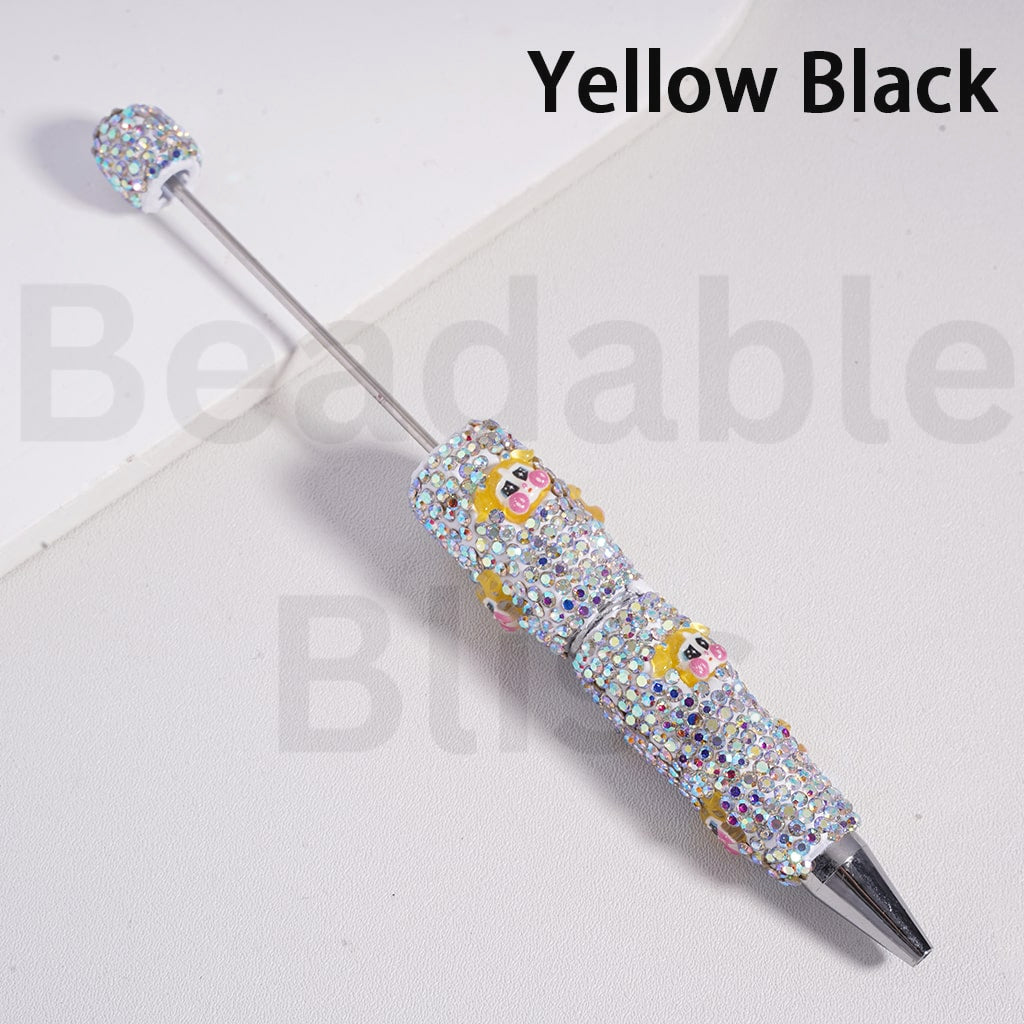 Clay Pens Cute Cry Bab Series Pop Mar with AB Rhinestones