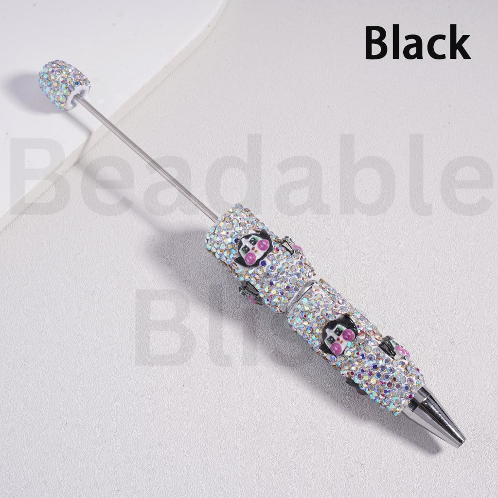 Clay Pens Cute Cry Bab Series Pop Mar with AB Rhinestones