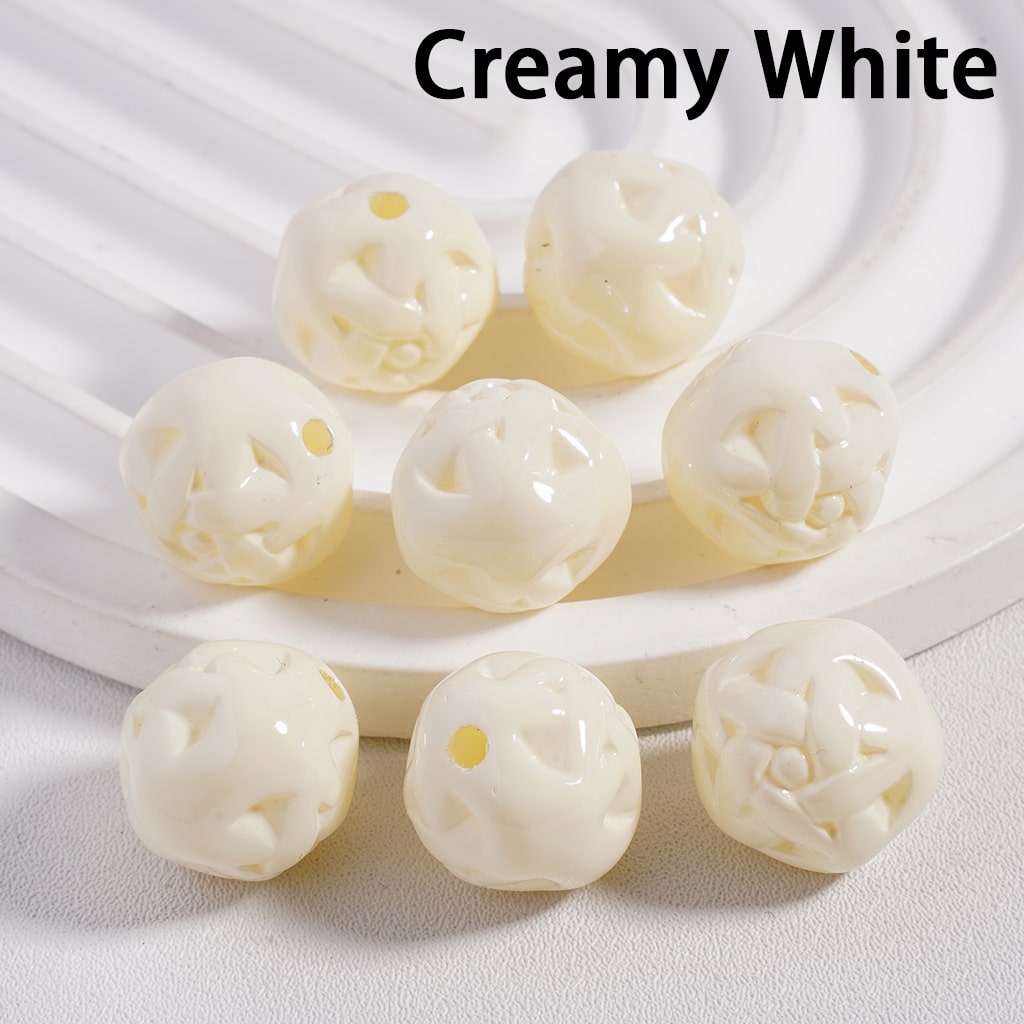 Acrylic Beads Cute Star Design in Solid Color, 16MM (Single Color is available for 300pcs(Whole Bag) Only)