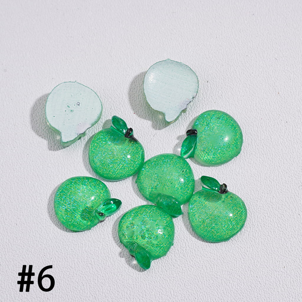 DIY Mini Cute Acrylic Fruits Mix for Beads Jewelry Accessories