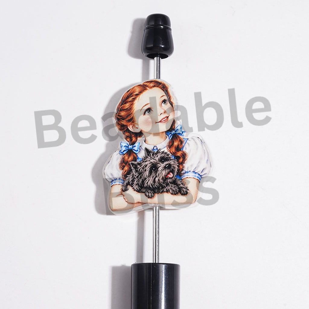 Fantasy Adventure Fairy Tale Series Acrylic Beads, Random Mix