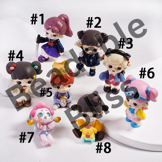 Acrylic Figures Cute Baby Girls Character Series, Jewelry Accessories (Please Read Description)