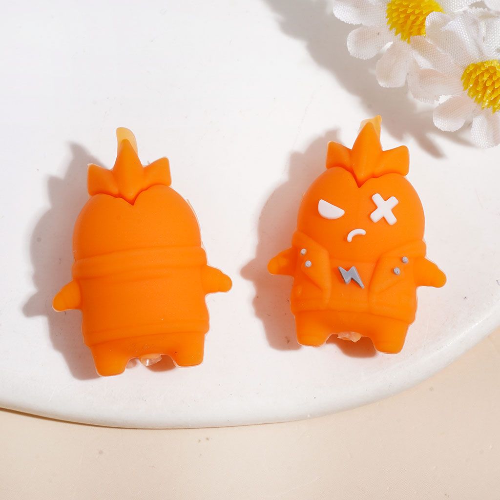3D Silicone Focal Beads Horror Monster, 21*27MM Multi-Color