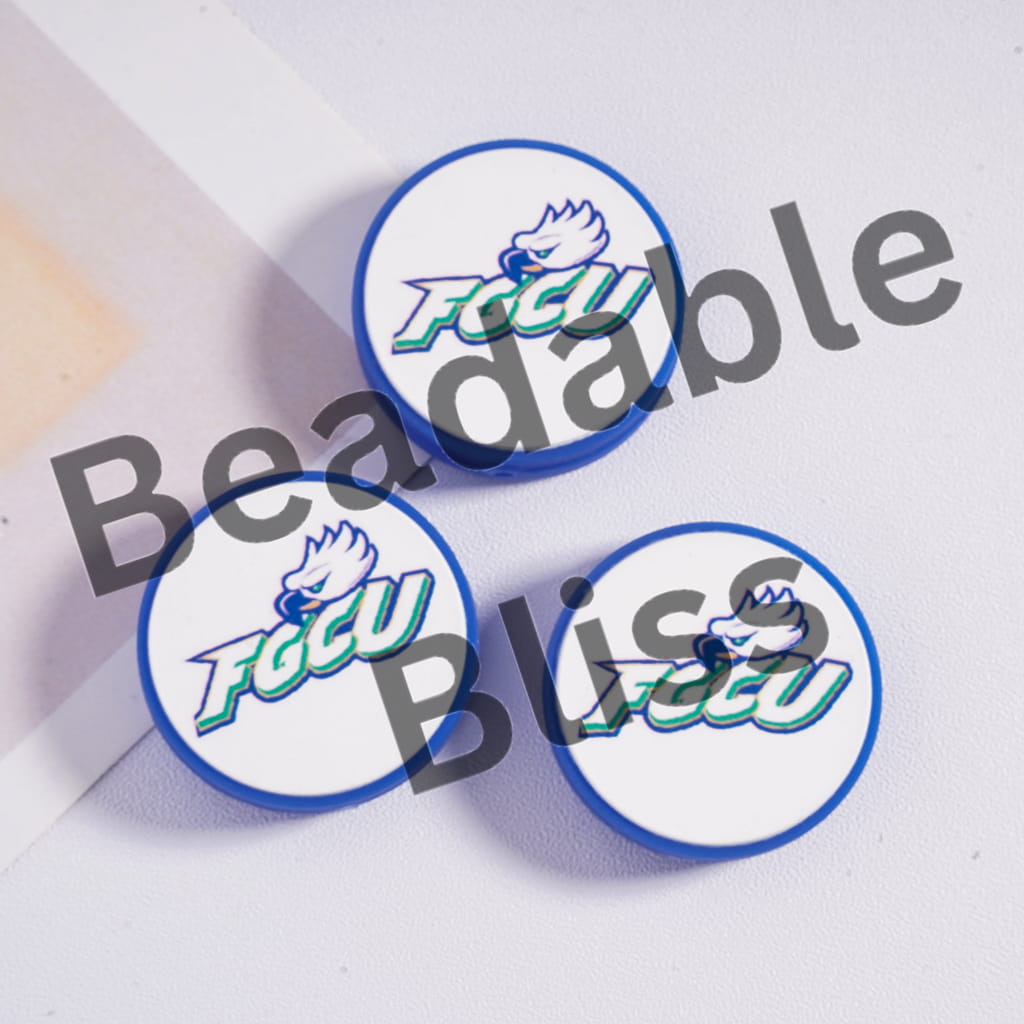 Three circular stickers with 'FCU' logo on a white background, branded 'handsontosupply.com'.