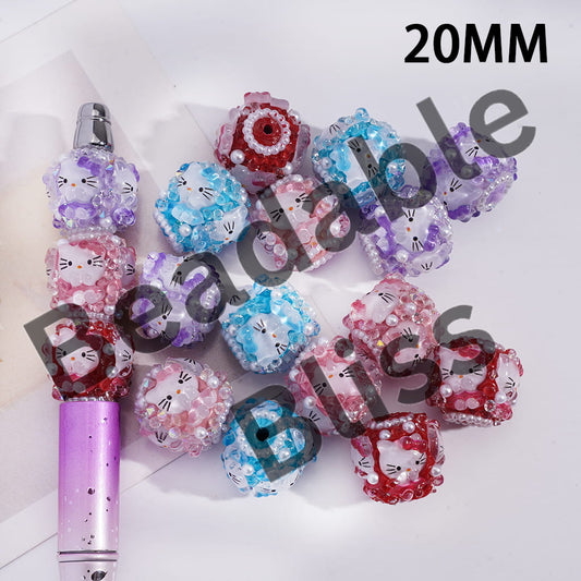 Colorful beaded toys with 'Beadable Beads' text on a white background