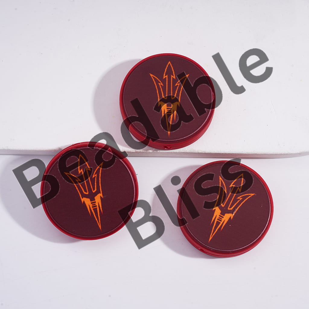 Three red circular objects with a logo on a white background, featuring 'handsontosupply.com'.