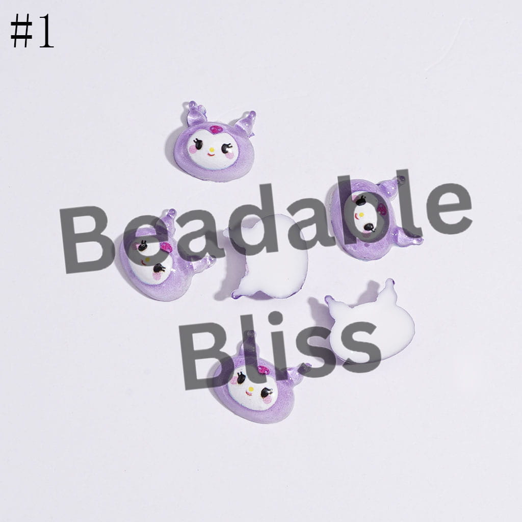 DIY Mini Adorable Character Series for Beads Jewelry Accessories