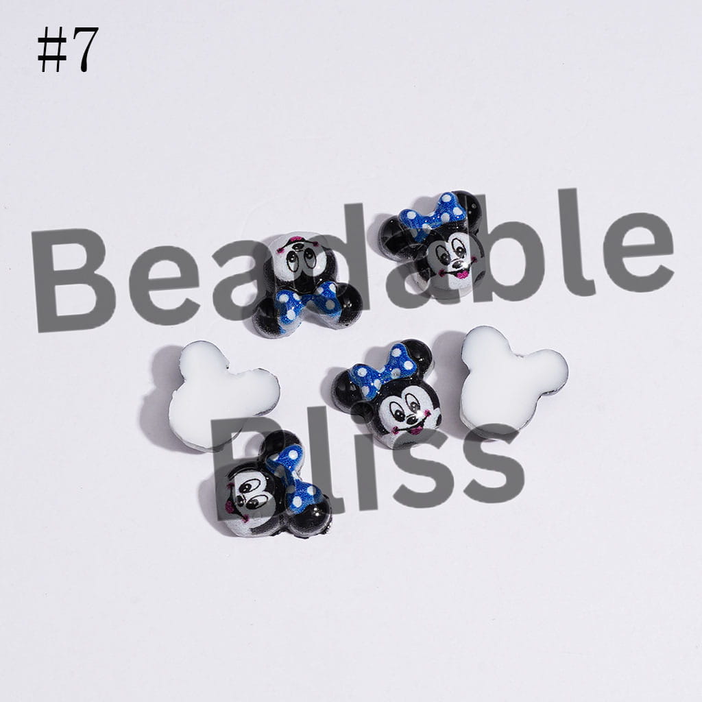 Mini Cute Cartoon Animal Character Charms for Jewelry Accessories