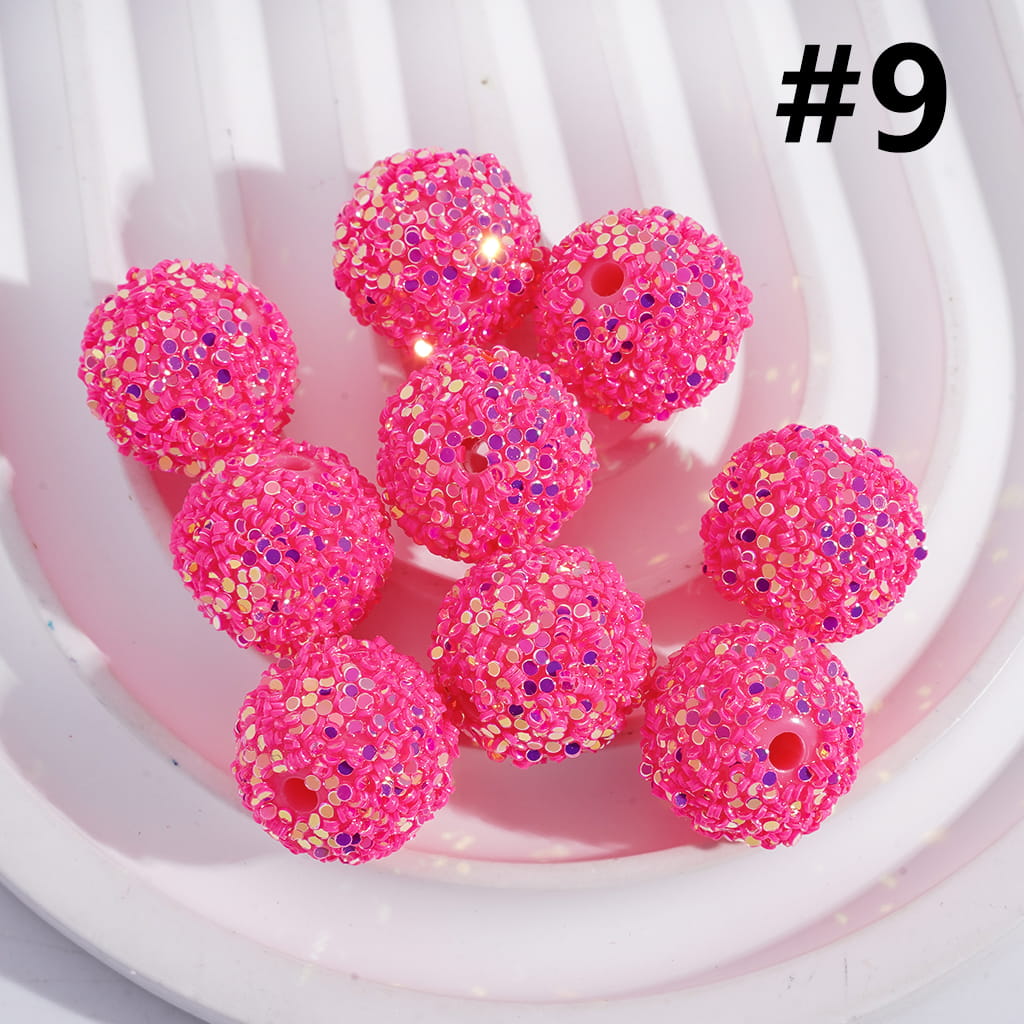 シュガービーズ スパークリングラインストーンビーズ 16mm 