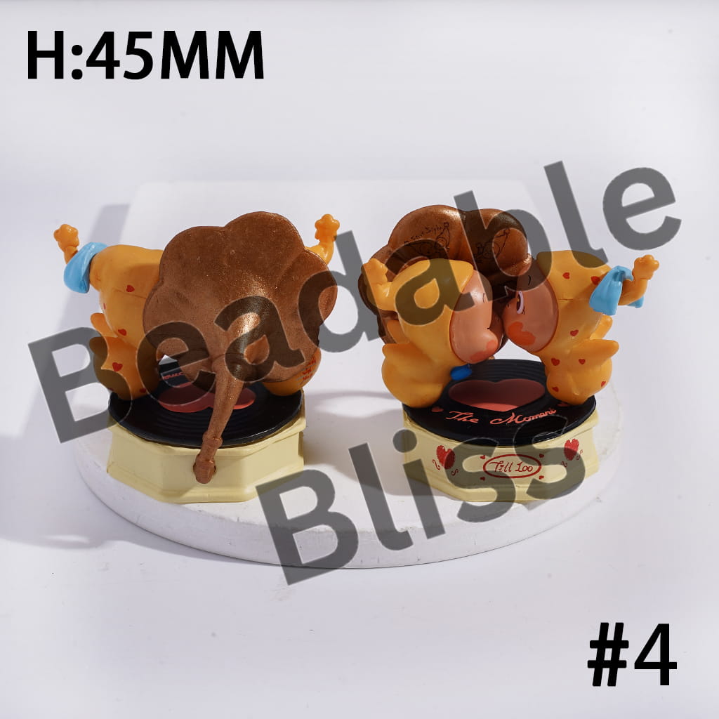 Exquisite Acrylic Figurine Ornament Series, Jewelry Accessories, No Hole (Copy)