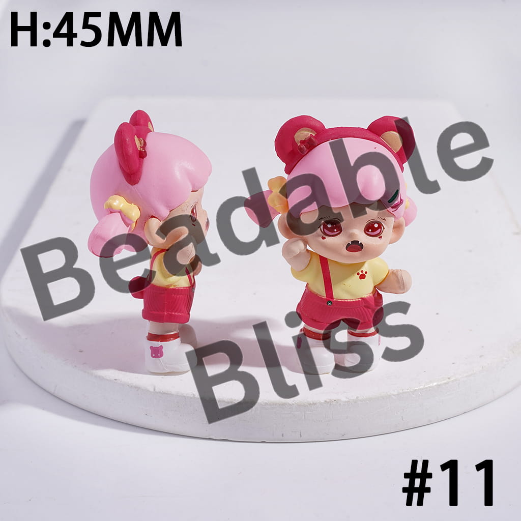 Exquisite Acrylic Figurine Ornament Series, Jewelry Accessories, No Hole (Copy)