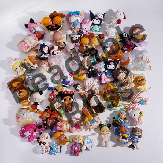 Exquisite Acrylic Figurine Ornament Series, Jewelry Accessories, No Hole (Copy)