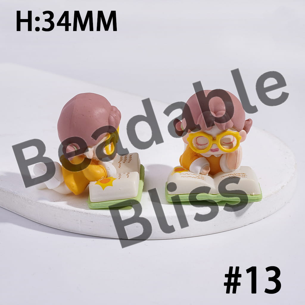 Exquisite Acrylic Figurine Ornament Series, Jewelry Accessories, No Hole (Copy)