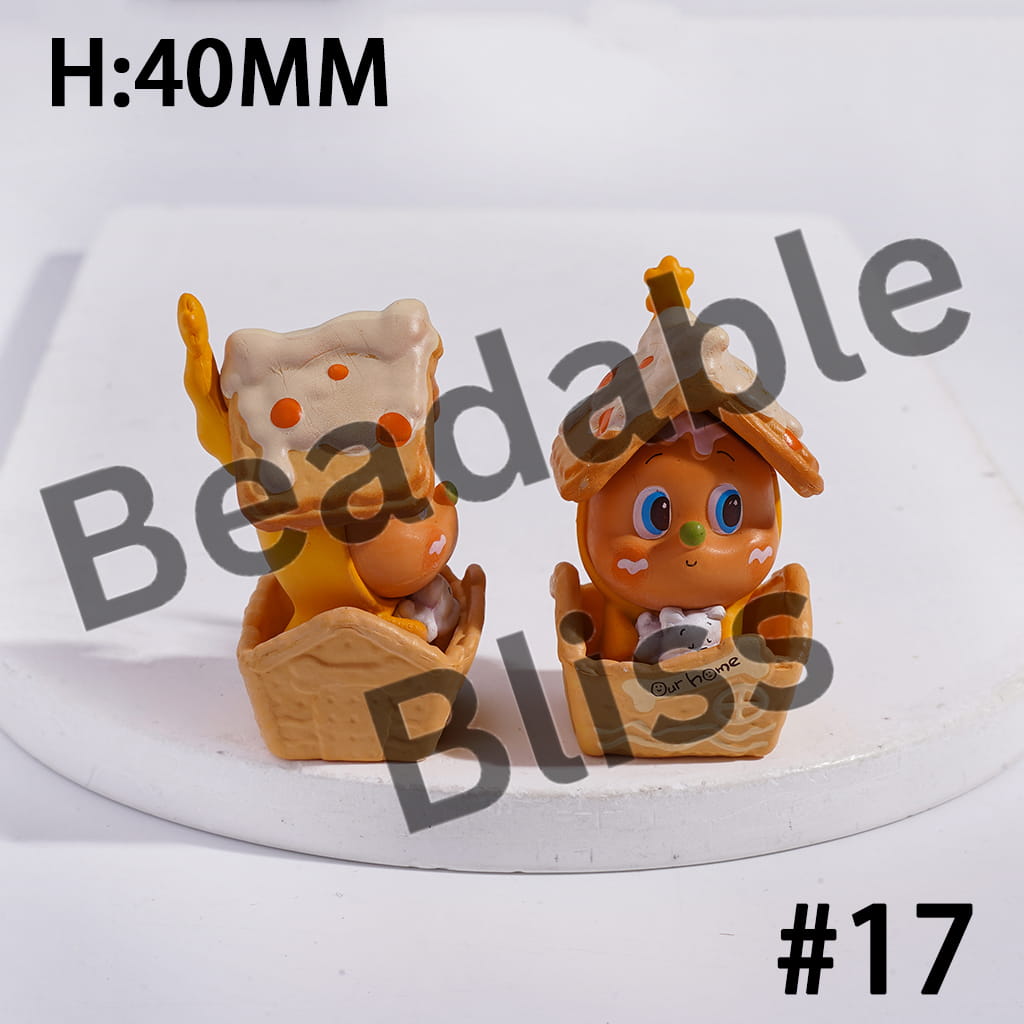 Exquisite Acrylic Figurine Ornament Series, Jewelry Accessories, No Hole (Copy)