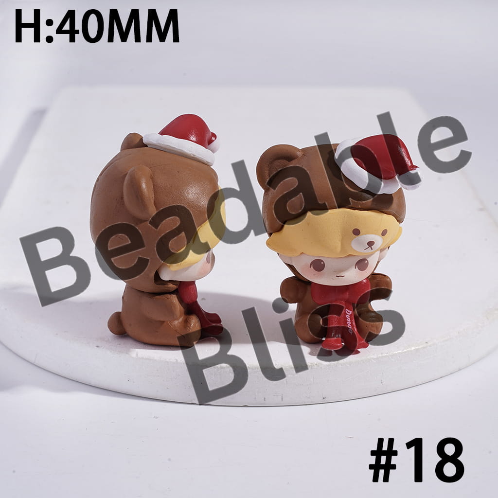 Exquisite Acrylic Figurine Ornament Series, Jewelry Accessories, No Hole (Copy)