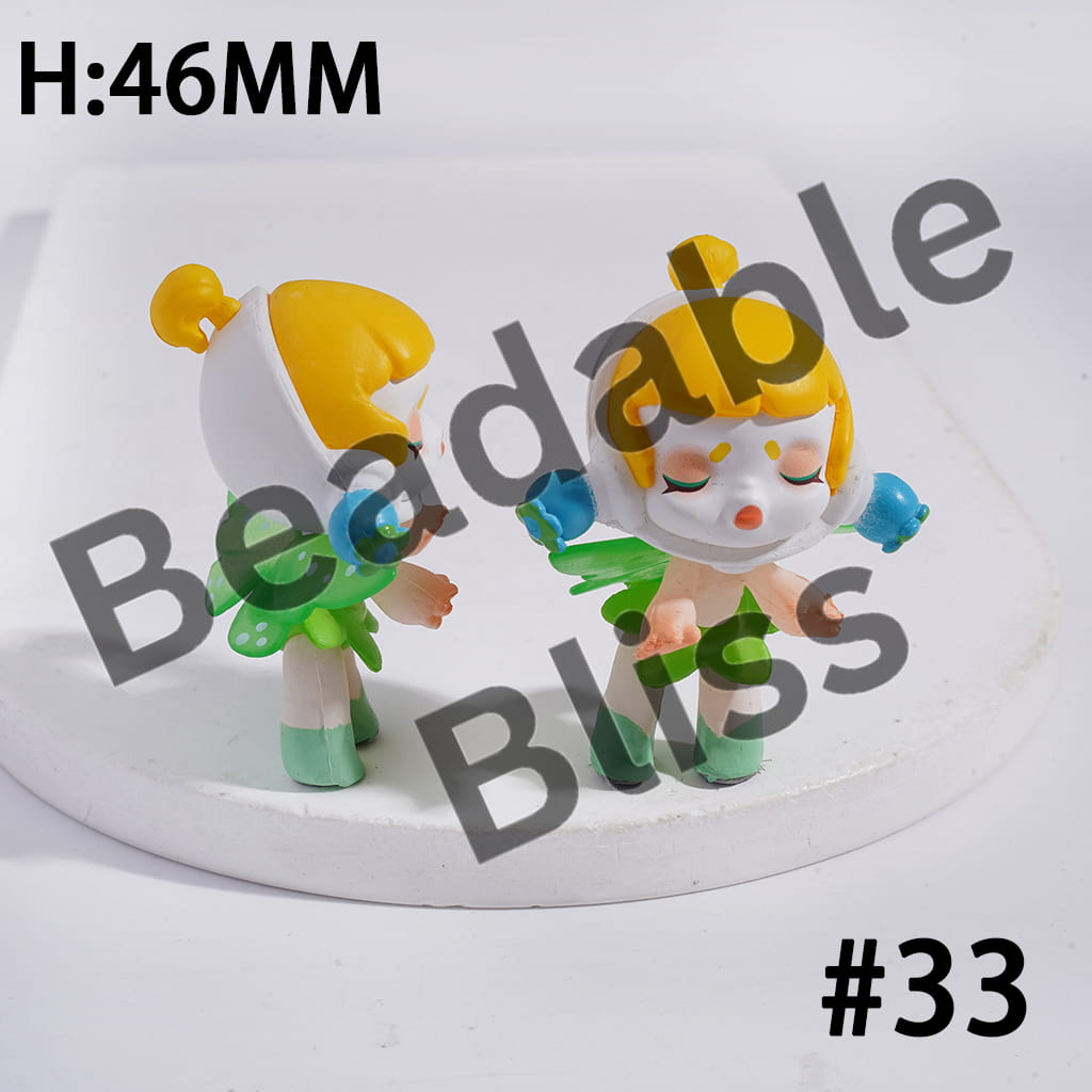 Exquisite Acrylic Figurine Ornament Series, Jewelry Accessories, No Hole (Copy)