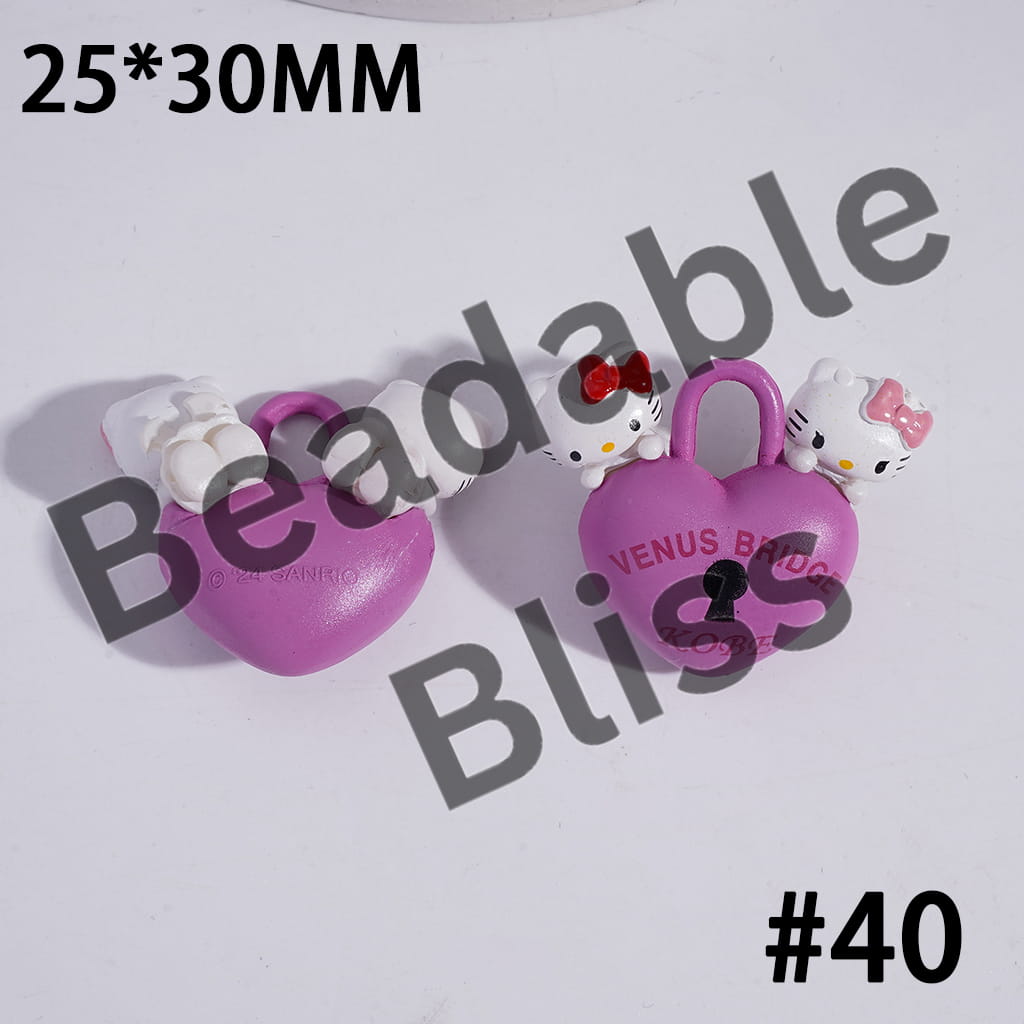 Exquisite Acrylic Figurine Ornament Series, Jewelry Accessories, No Hole (Copy)