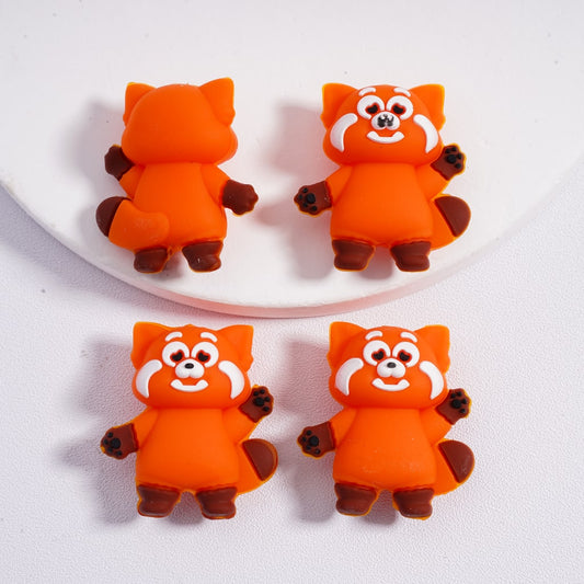 Silicone Focal Beads 3D The Little Cute Raccoon