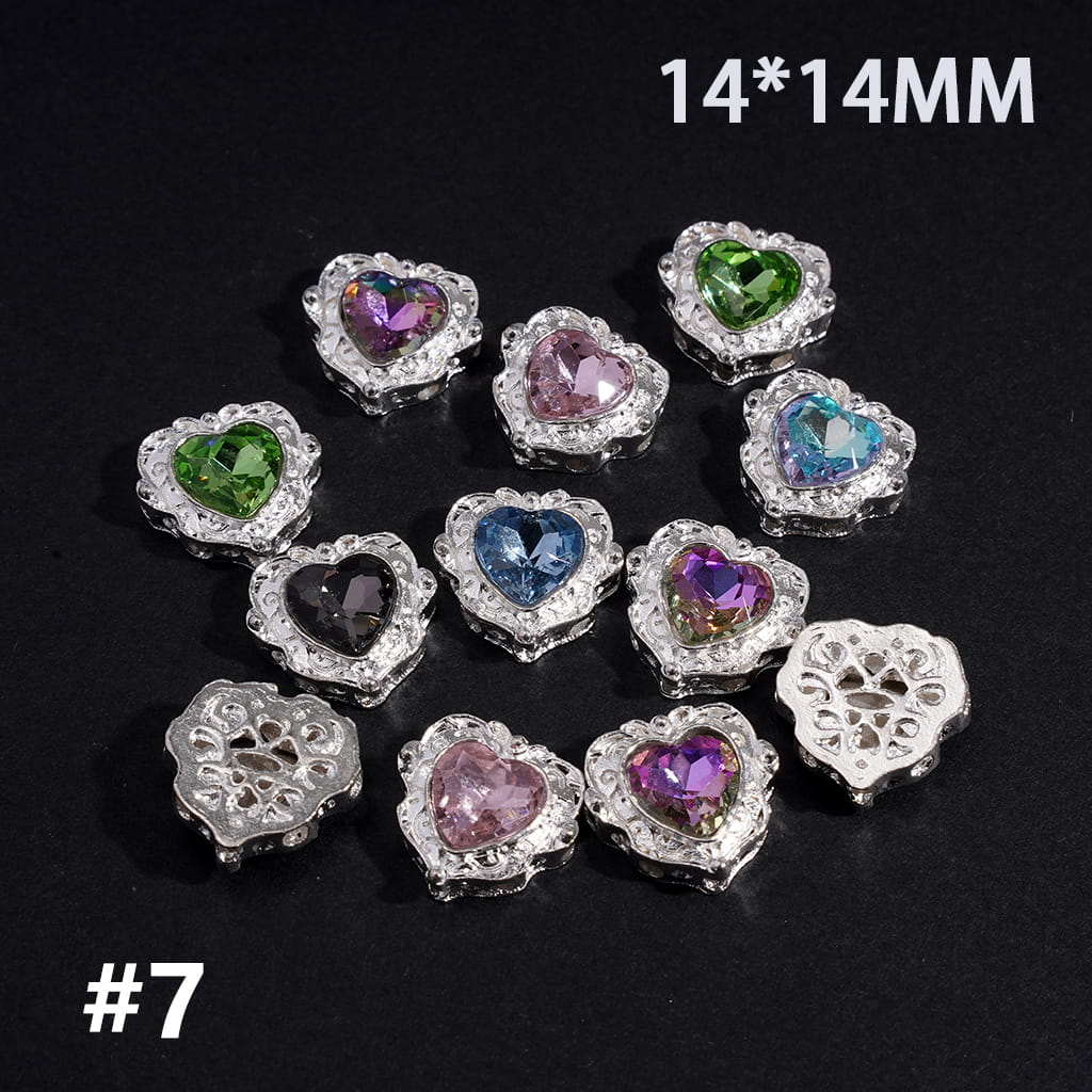 Exquisite Alloy Beads with Glittery Fancy Rhinestones, Jewelry Accessories (Please Read Description)