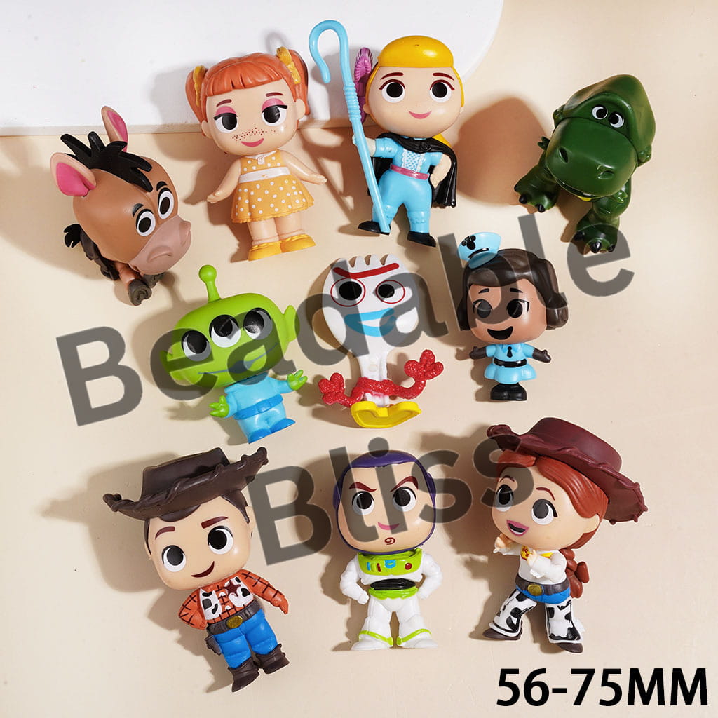 Toy Adventure Character Series ECO-Friendly PVC Figurine, 56-75MM Random Mix