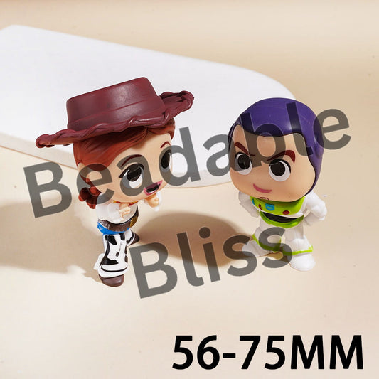 Toy Adventure Character Series ECO - Friendly PVC Figurine, 56-75MM, No Hole, Random Mix
