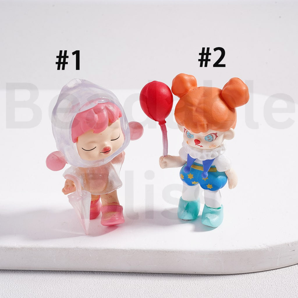 Cute Blind Box Cute Dor Tntspac & Skullpand Series Pop Mar Figures Jewelry Accessories (No Hole)