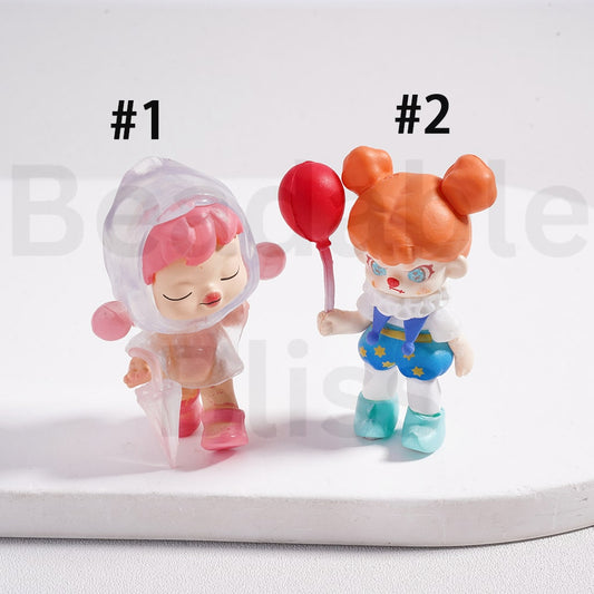 Cute Blind Box Cute Dor Tntspac & Skullpand Series Pop Mar Figures Jewelry Accessories (No Hole)