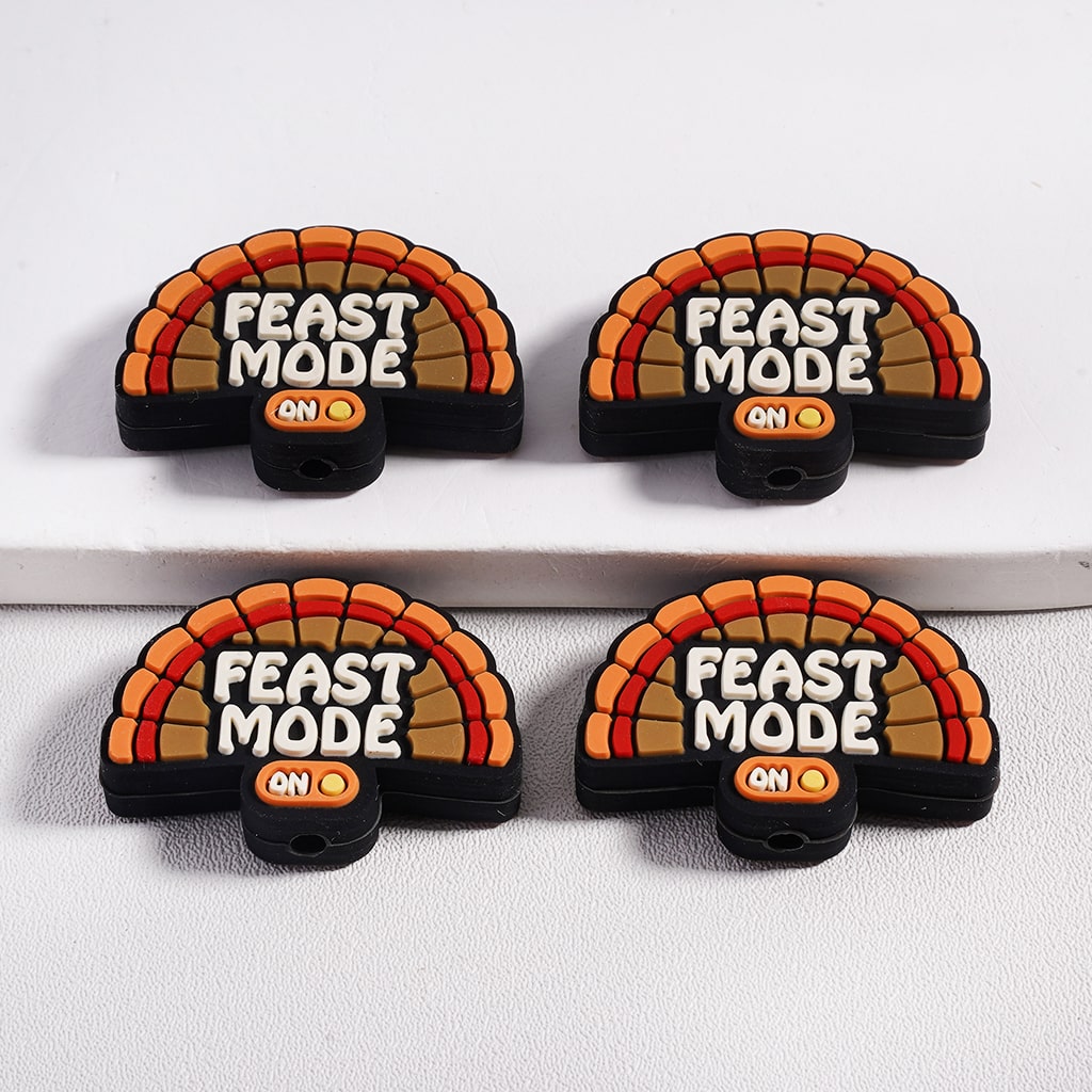 Silicone Focal Beads Feast Mode On Thanksgiving Day