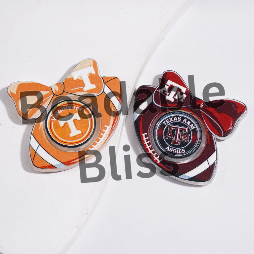 American College Team Collection Set Acrylic Beads (Please Read Description)