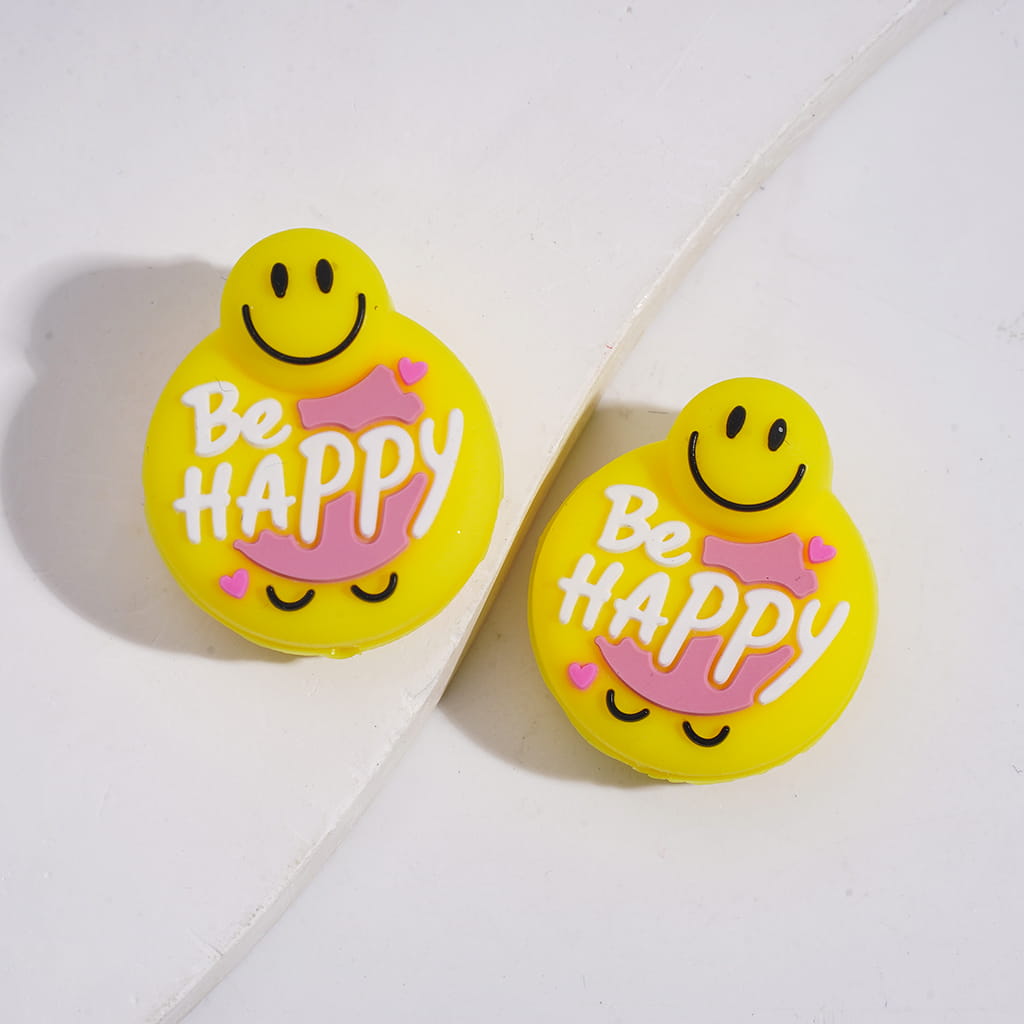 Silicone Focal Beads 3D Emotional Value Theme, Assorted Style