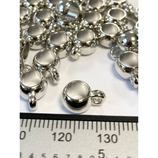 Bail Beads for Hanging Charms and Pendants
